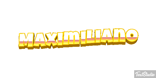 Maximiliano Efecto de texto