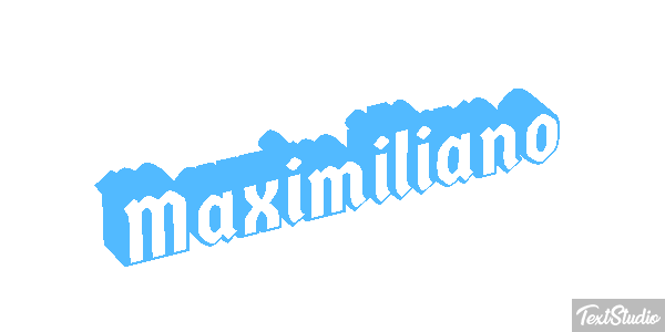 Maximiliano Efecto de texto