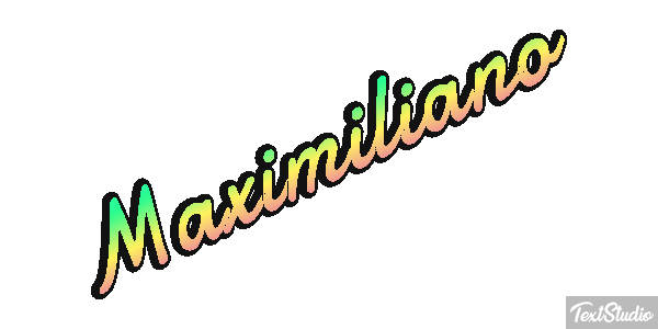 Maximiliano Efecto de texto