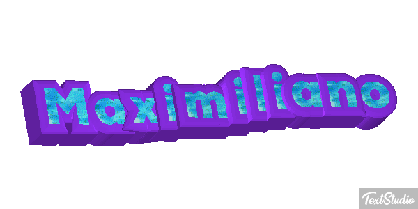 Maximiliano Efecto de texto