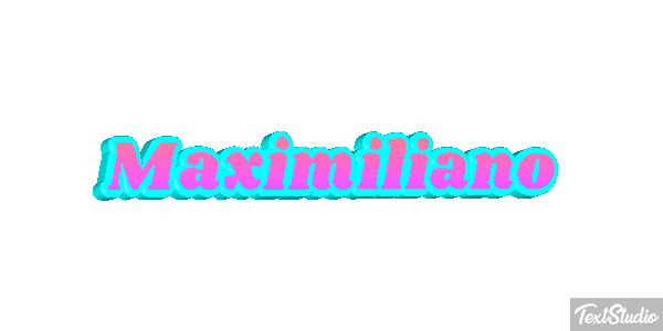 Maximiliano Efecto de texto
