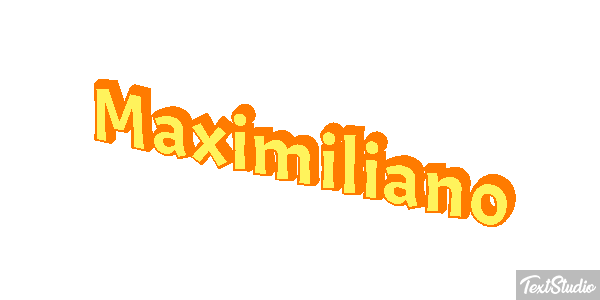 Maximiliano Efecto de texto