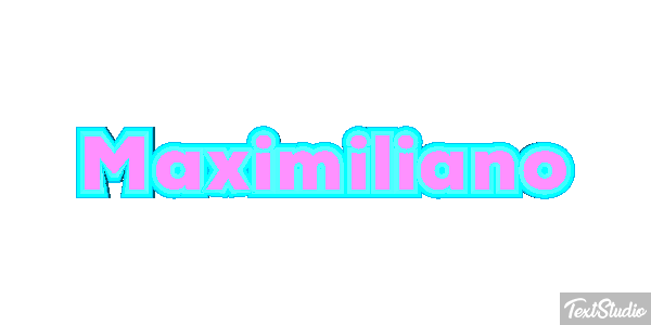 Maximiliano Efecto de texto