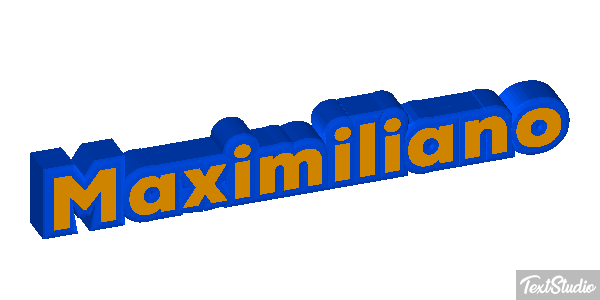 Maximiliano Efecto de texto