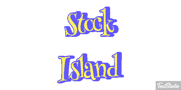 Stock Island Effetto testo