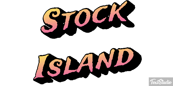 Stock Island Effetto testo