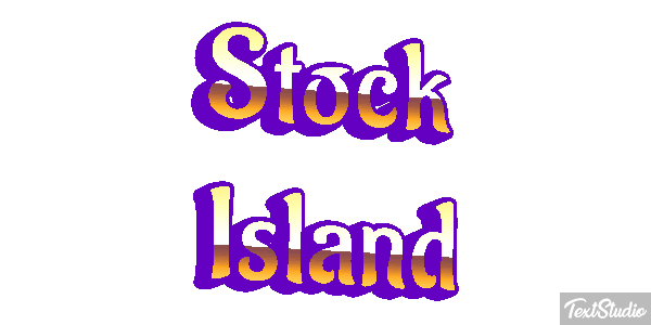 Stock Island Effetto testo