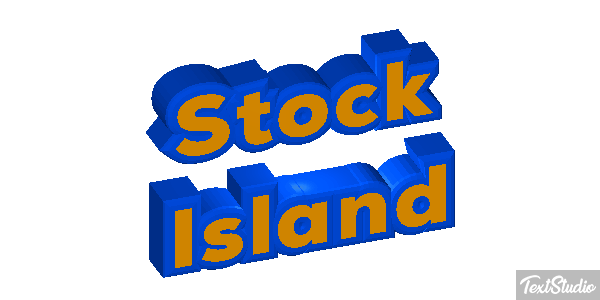 Stock Island Effetto testo