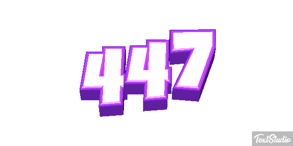 447 Metin efekti