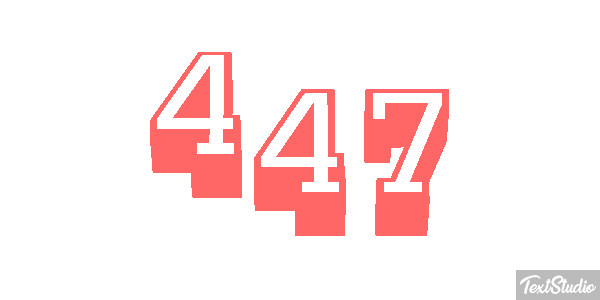 447 Metin efekti