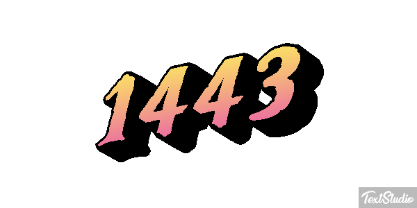 1443 テキスト効果
