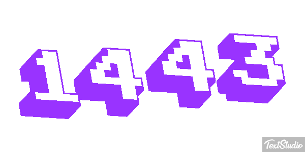 1443 テキスト効果