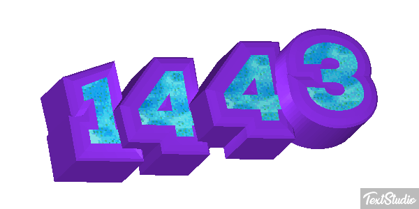 1443 テキスト効果