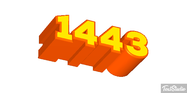 1443 テキスト効果