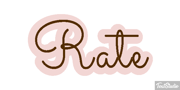 Rate Efecto de texto