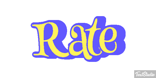 Rate Efecto de texto