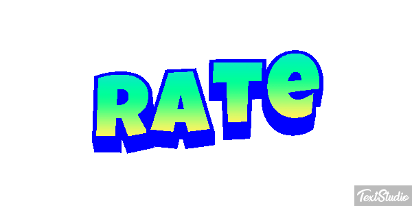 Rate Efecto de texto