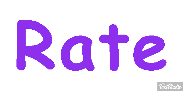 Rate Efecto de texto