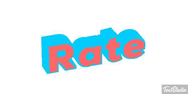 Rate Efecto de texto