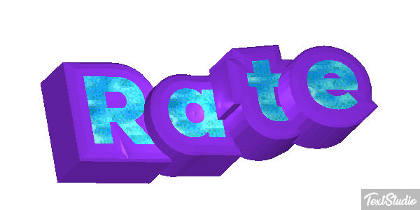 Rate Efecto de texto