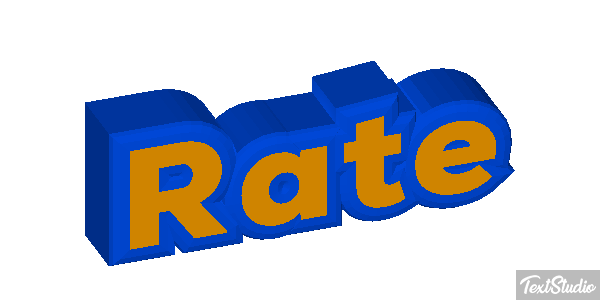Rate Efecto de texto