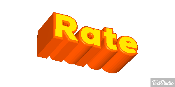 Rate Efecto de texto