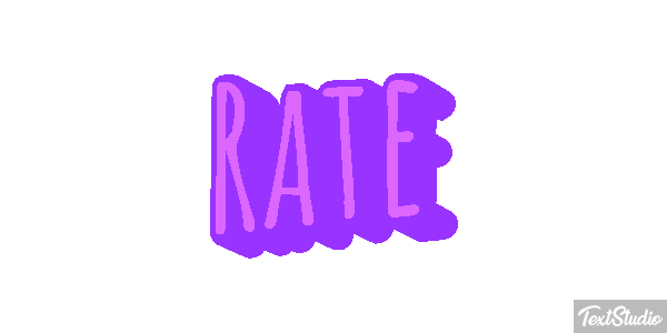 Rate Efecto de texto