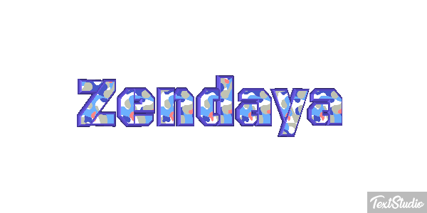 Zendaya Text effect