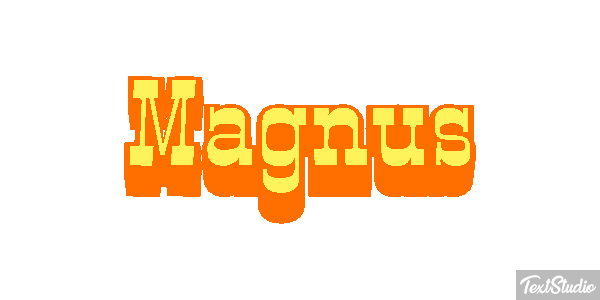 Magnus Текстовый эффект