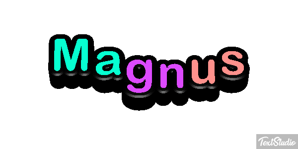 Magnus Текстовый эффект