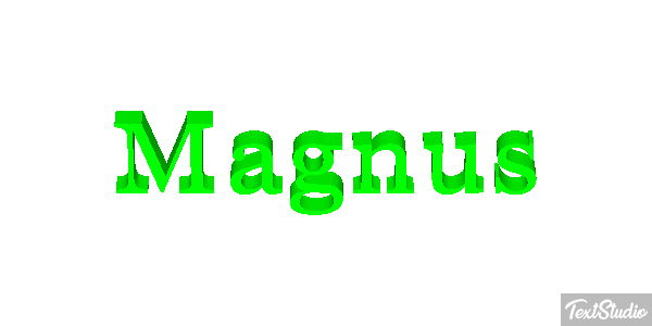 Magnus Текстовый эффект