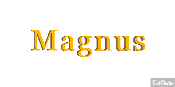 Magnus Текстовый эффект