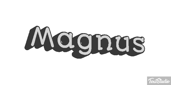 Magnus Текстовый эффект