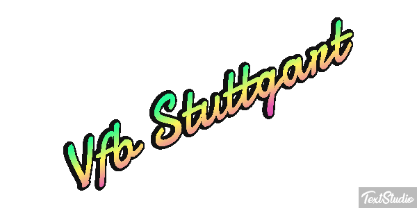 Vfb Stuttgart テキスト効果