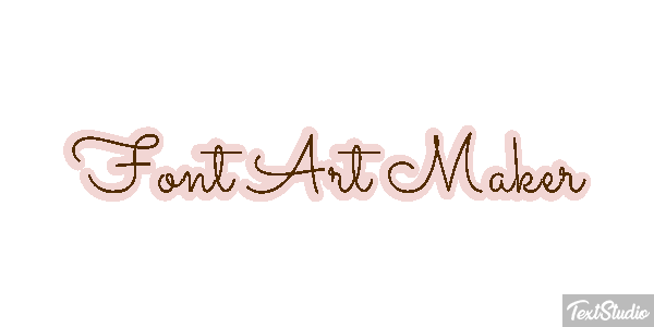 Font Art Maker Efecto de texto