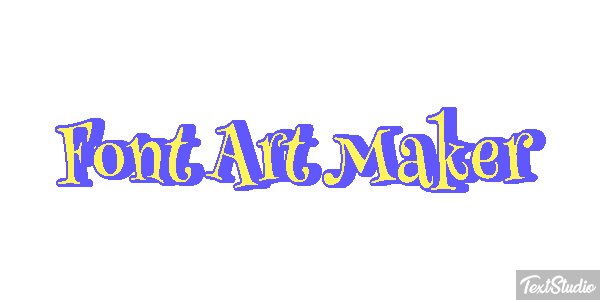 Font Art Maker Efecto de texto