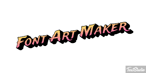 Font Art Maker Efecto de texto