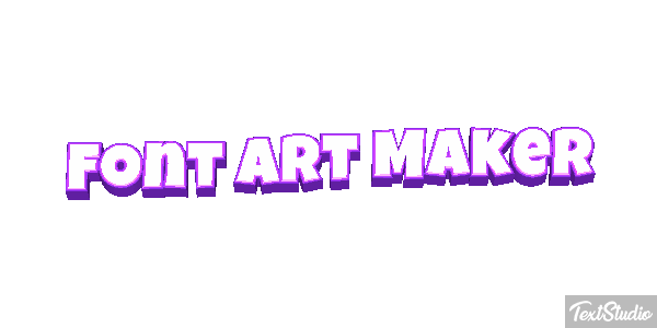 Font Art Maker Efecto de texto