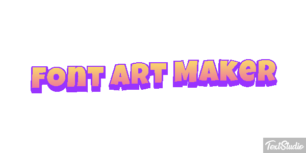 Font Art Maker Efecto de texto