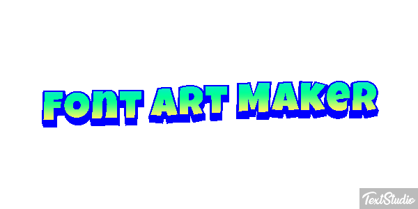 Font Art Maker Efecto de texto