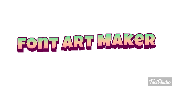 Font Art Maker Efecto de texto