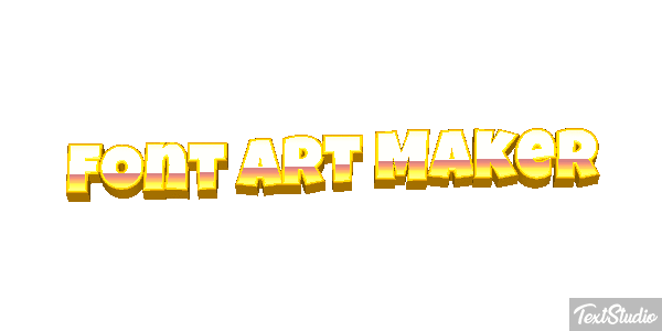 Font Art Maker Efecto de texto