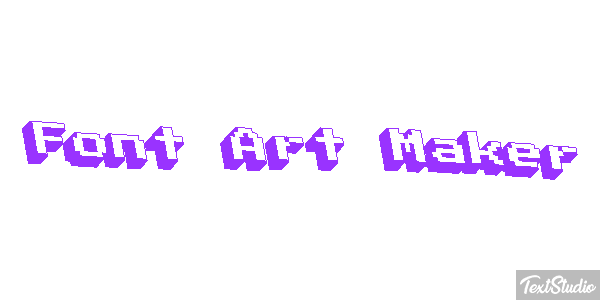 Font Art Maker Efecto de texto