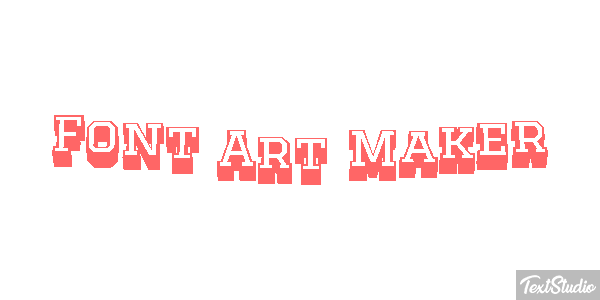 Font Art Maker Efecto de texto