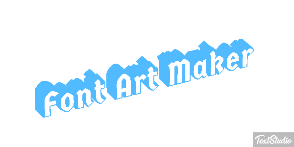 Font Art Maker Efecto de texto