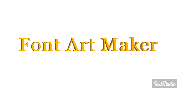 Font Art Maker Efecto de texto