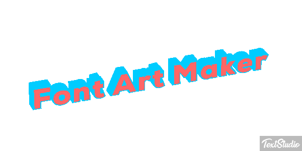 Font Art Maker Efecto de texto