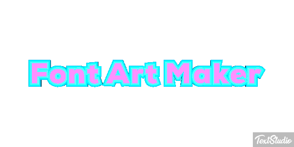 Font Art Maker Efecto de texto