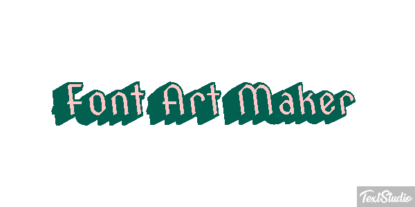 Font Art Maker Efecto de texto
