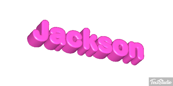 Jackson Effetto testo